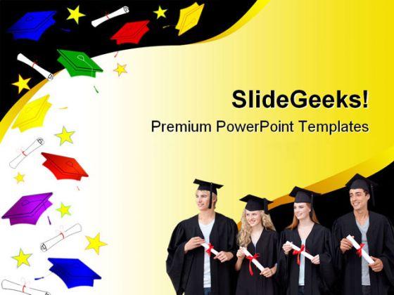 Detail Background Ppt Graduation Nomer 16