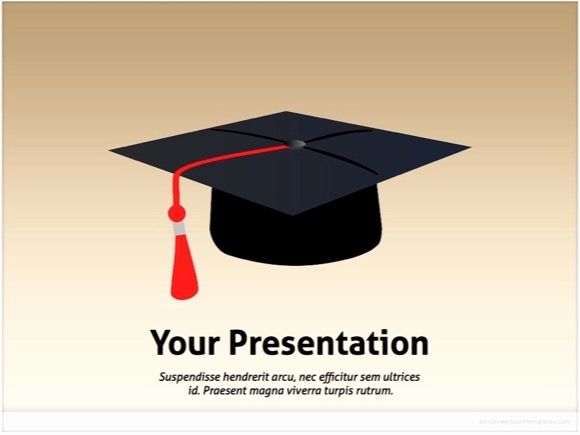 Detail Background Ppt Graduation Nomer 47
