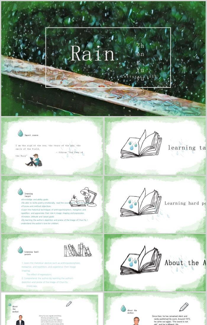 Detail Background Ppt Hujan Nomer 32
