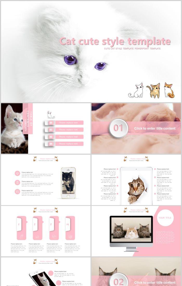 Detail Background Ppt Kucing Nomer 26