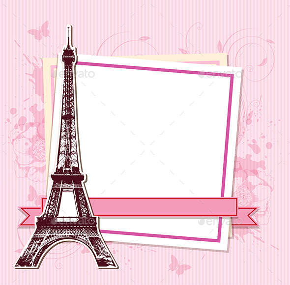 Detail Background Ppt Menara Eiffel Nomer 17