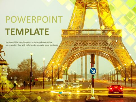 Detail Background Ppt Menara Eiffel Nomer 20