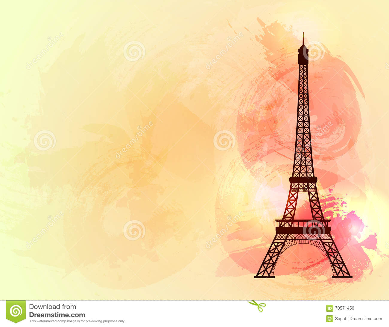 Detail Background Ppt Menara Eiffel Nomer 22