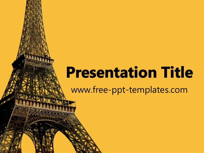 Detail Background Ppt Menara Eiffel Nomer 4
