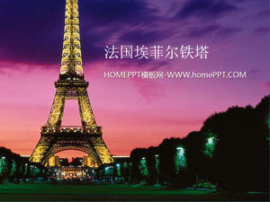 Detail Background Ppt Menara Eiffel Nomer 34