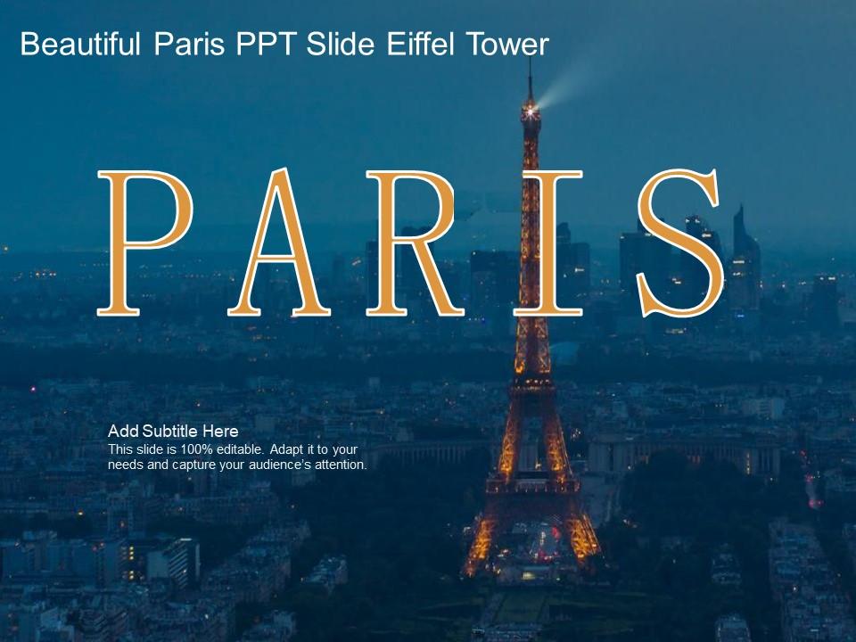 Detail Background Ppt Menara Eiffel Nomer 42