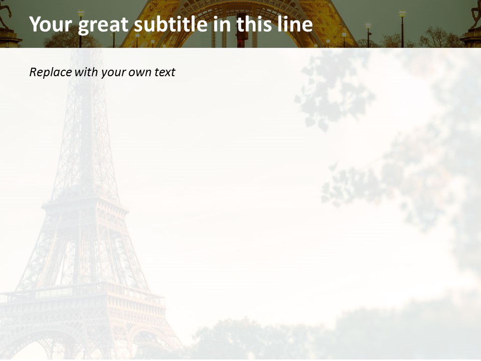 Detail Background Ppt Menara Eiffel Nomer 45