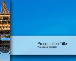 Detail Background Ppt Menara Eiffel Nomer 8
