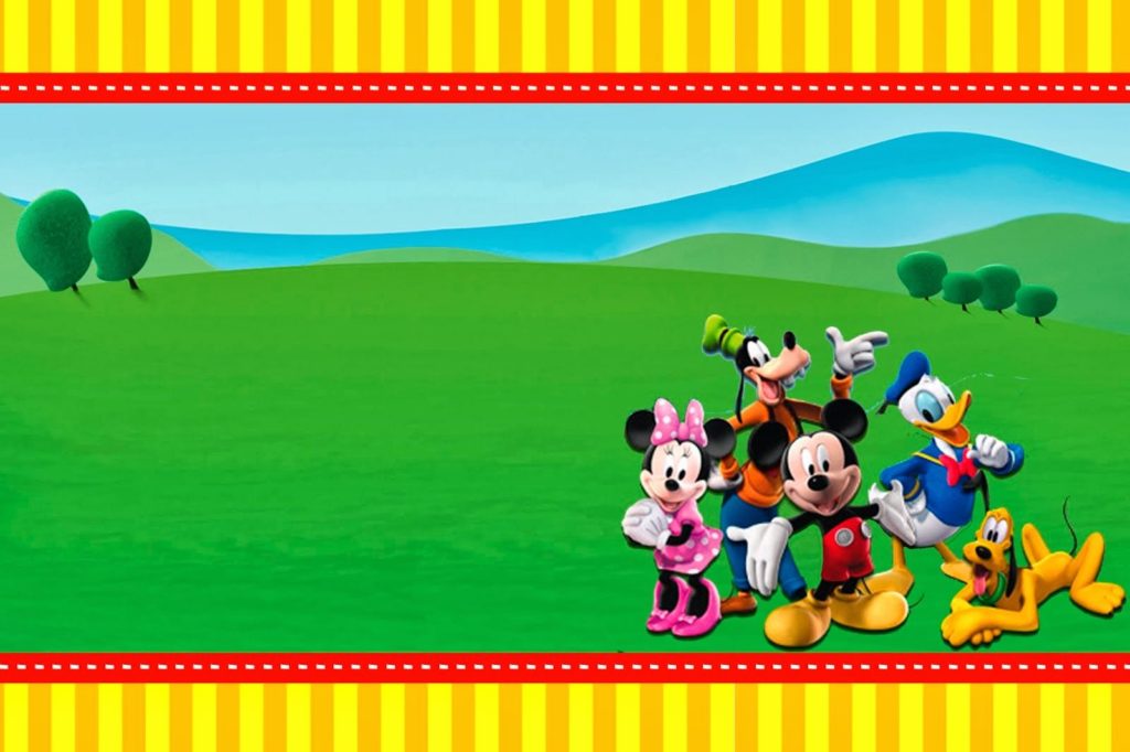 Detail Background Ppt Mickey Mouse Nomer 48