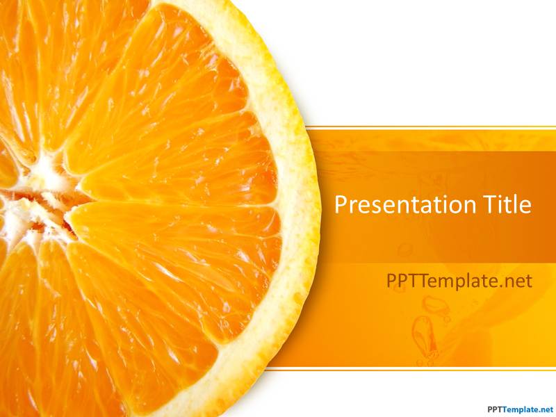 Detail Background Ppt Orange Nomer 22