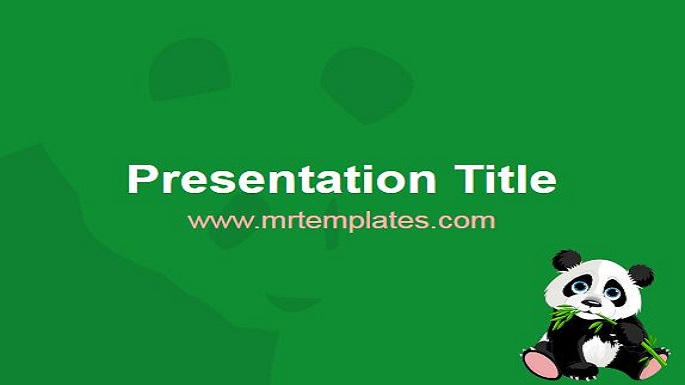 Detail Background Ppt Panda Nomer 11