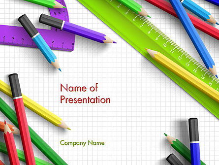 Detail Background Ppt Pensil Nomer 15