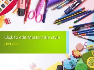 Detail Background Ppt Pensil Nomer 54