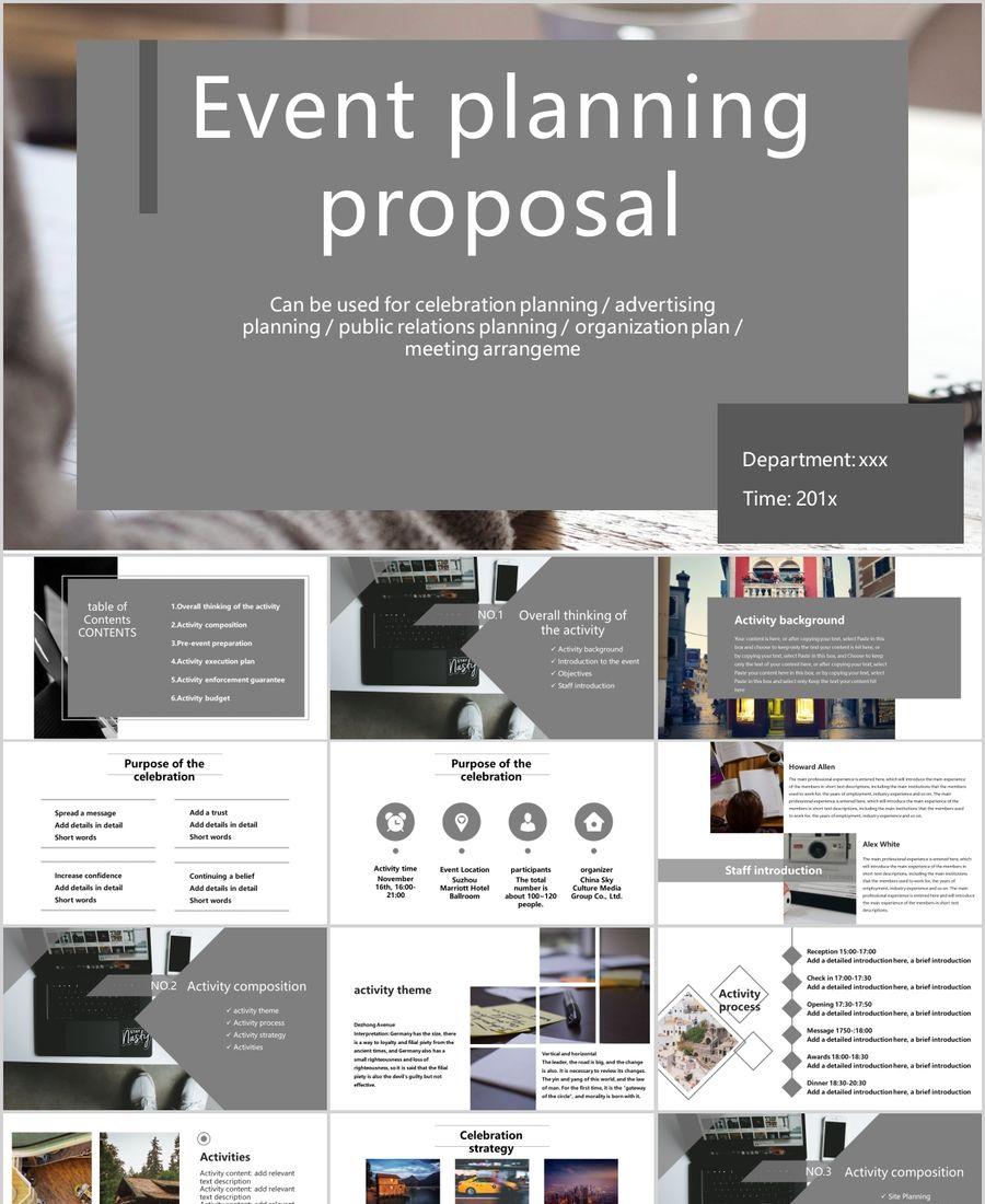 Detail Background Ppt Proposal Nomer 16