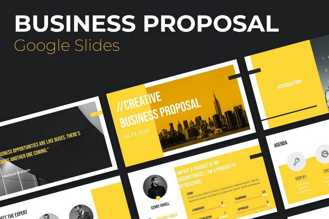 Detail Background Ppt Proposal Nomer 20