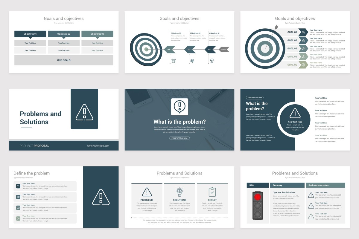 Detail Background Ppt Proposal Nomer 29
