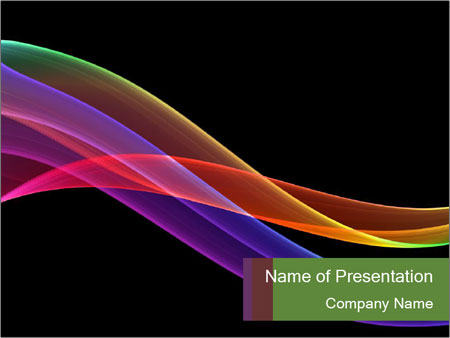 Detail Background Ppt Rainbow Nomer 39