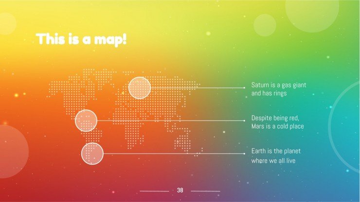 Detail Background Ppt Rainbow Nomer 47