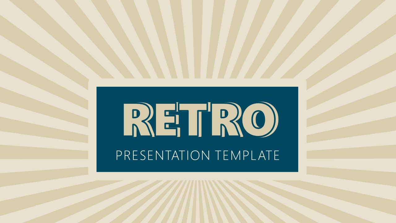 Detail Background Ppt Retro Nomer 26