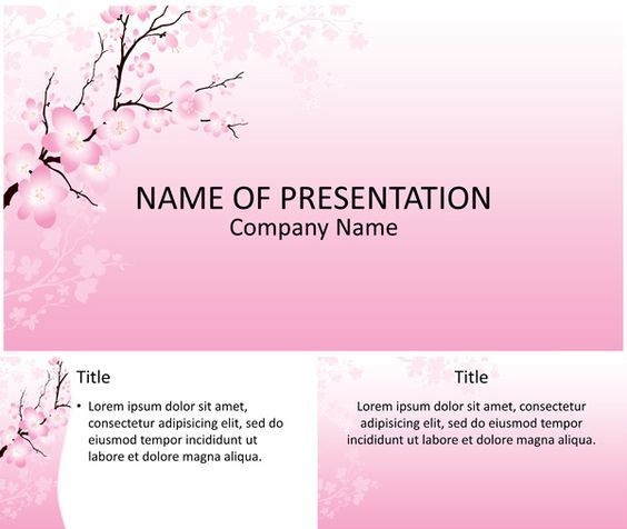 Detail Background Ppt Sakura Nomer 32