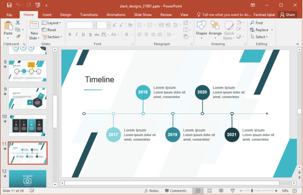 Detail Background Ppt Seminar Nomer 54