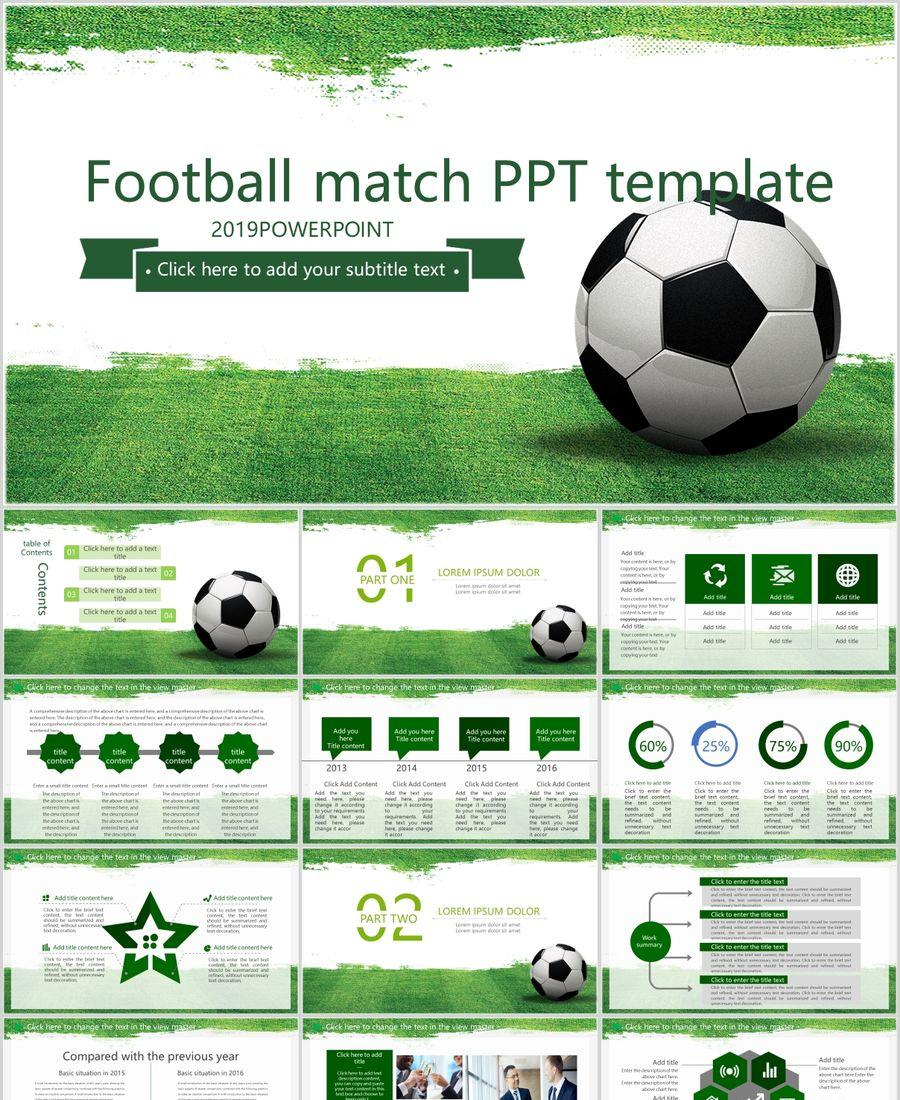 Detail Background Ppt Sepak Bola Nomer 21