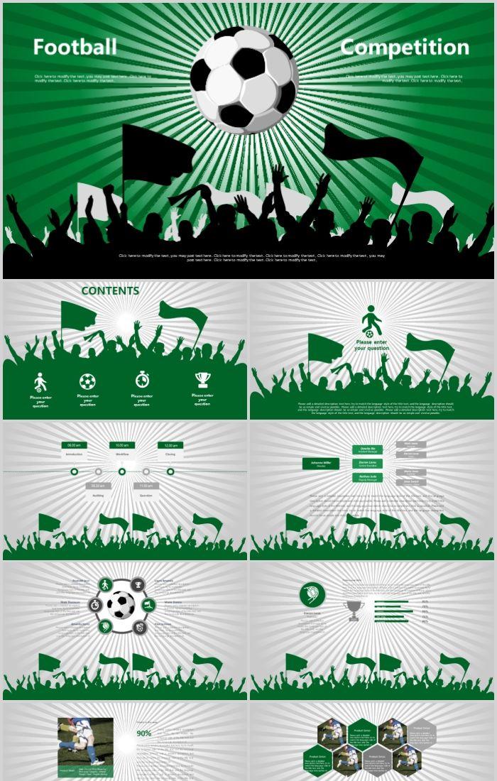 Detail Background Ppt Sepak Bola Nomer 38