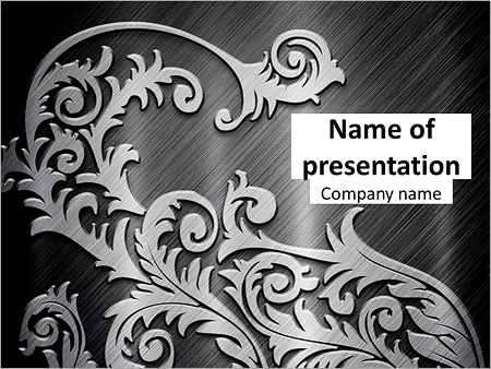 Detail Background Ppt Silver Nomer 39