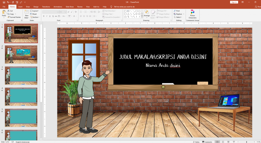 Detail Background Ppt Skripsi Nomer 43