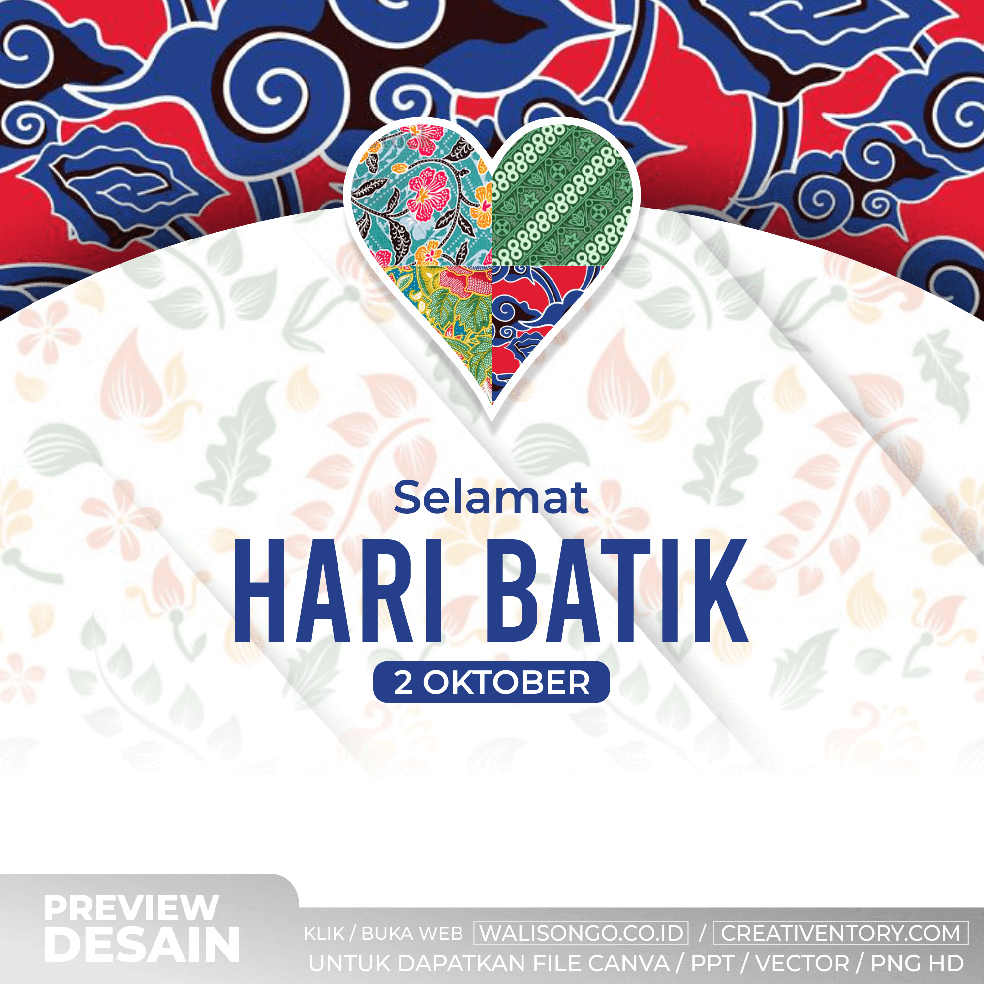 Detail Background Ppt Tema Batik Nomer 36