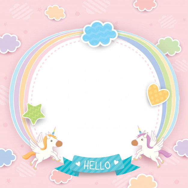 Detail Background Ppt Unicorn Nomer 16
