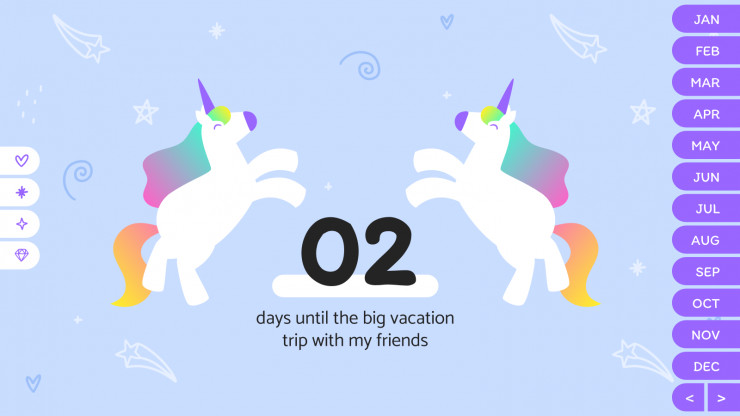 Detail Background Ppt Unicorn Nomer 27
