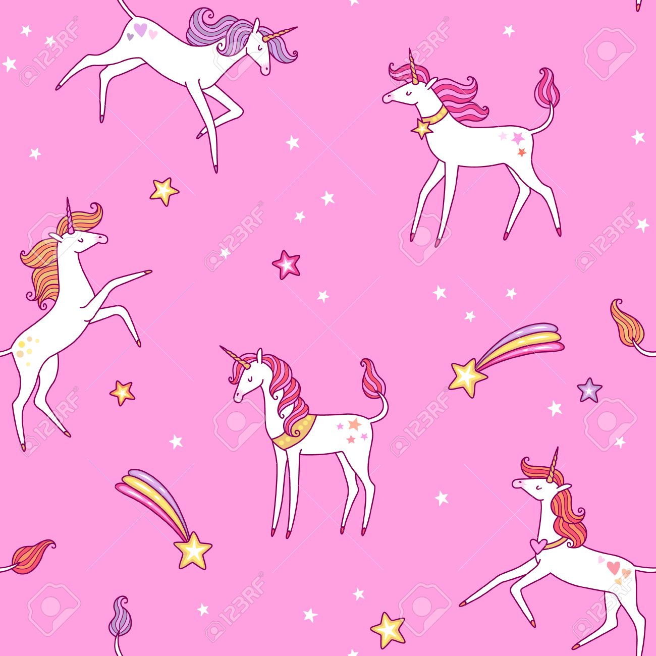 Detail Background Ppt Unicorn Nomer 43