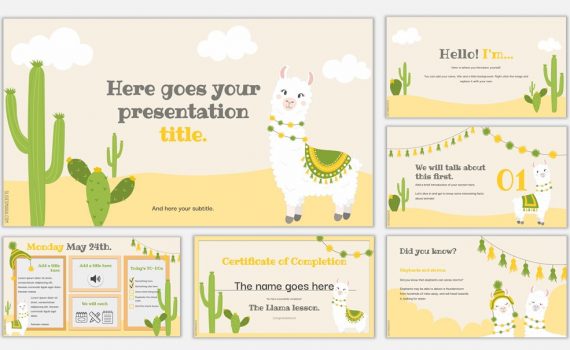 Detail Background Ppt Unicorn Nomer 47