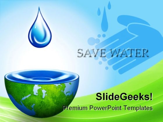 Detail Background Ppt Water Nomer 15