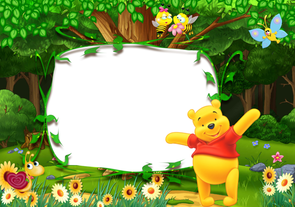 Detail Background Ppt Winnie The Pooh Nomer 3