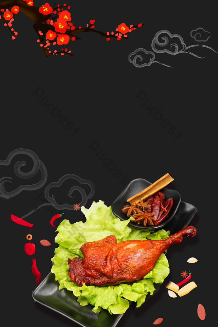 Detail Background Promosi Makanan Nomer 7