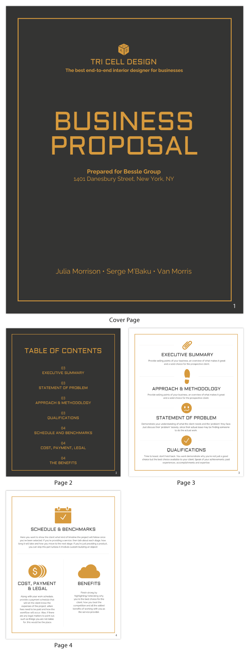 Detail Background Proposal Menarik Nomer 40