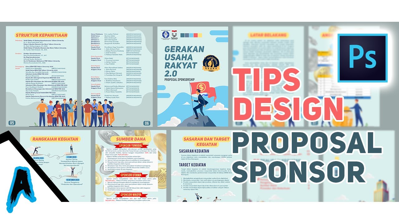 Detail Background Proposal Menarik Nomer 42
