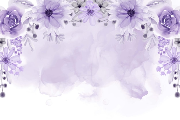 Detail Background Purple Flower Nomer 14