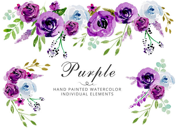 Detail Background Purple Flower Nomer 40