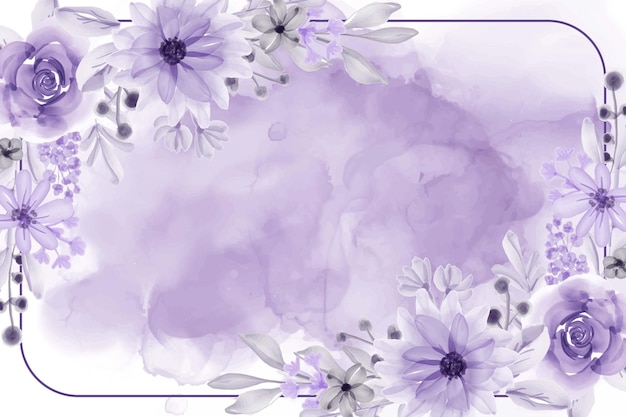 Detail Background Purple Flower Nomer 9