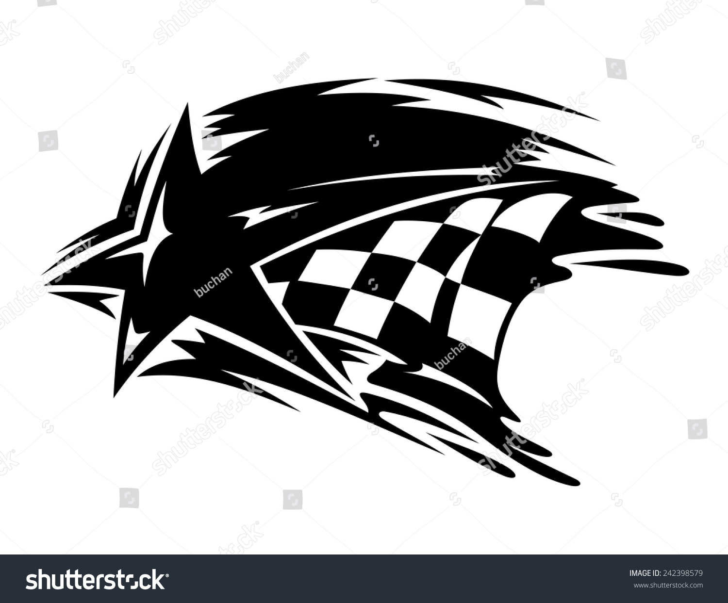 Detail Background Racing Bintang Nomer 4