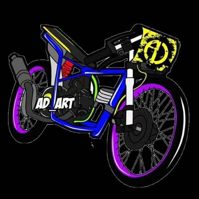 Detail Background Racing Motor Drag Nomer 3