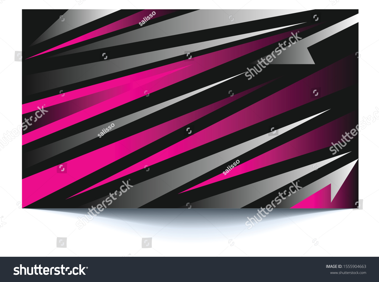 Detail Background Racing Pink Nomer 17