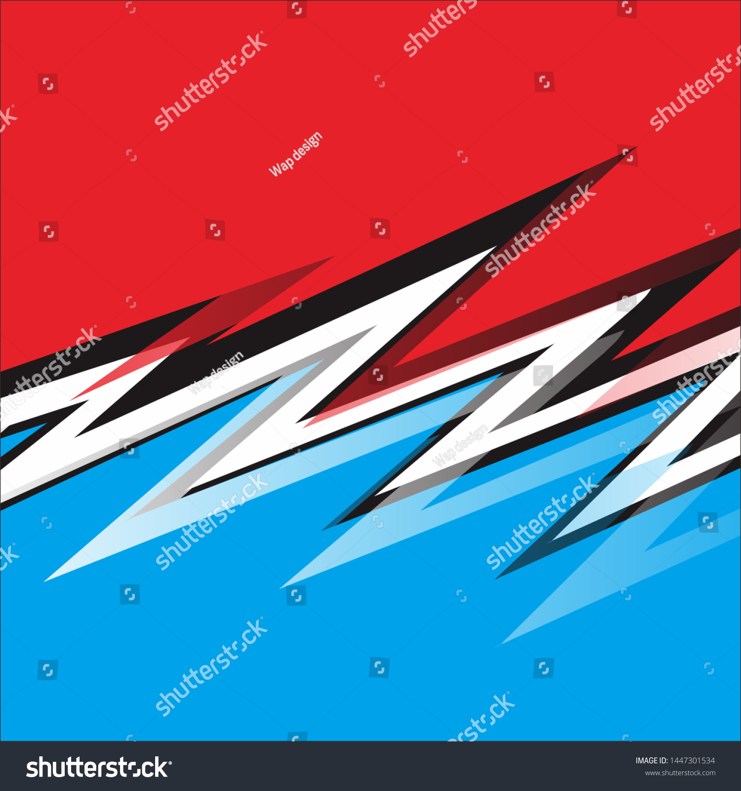 Detail Background Racing Red Nomer 11