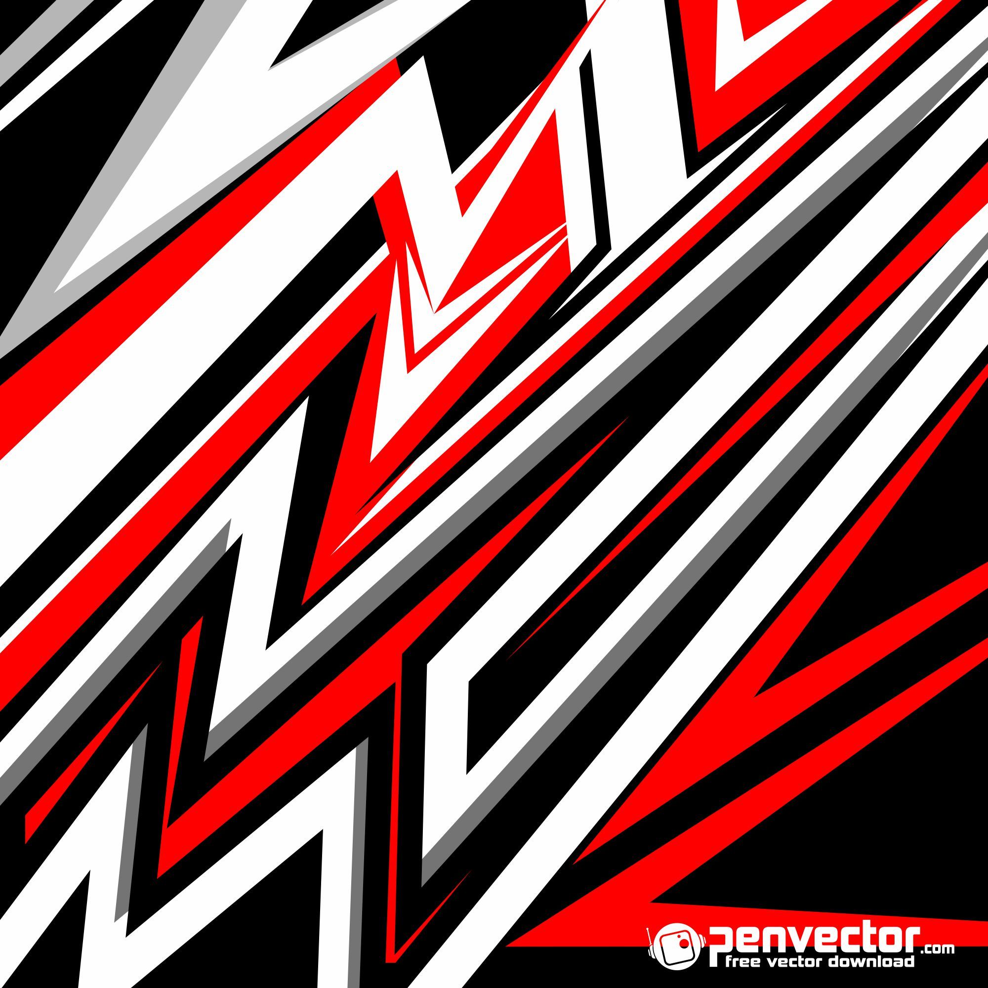Detail Background Racing Red Nomer 17