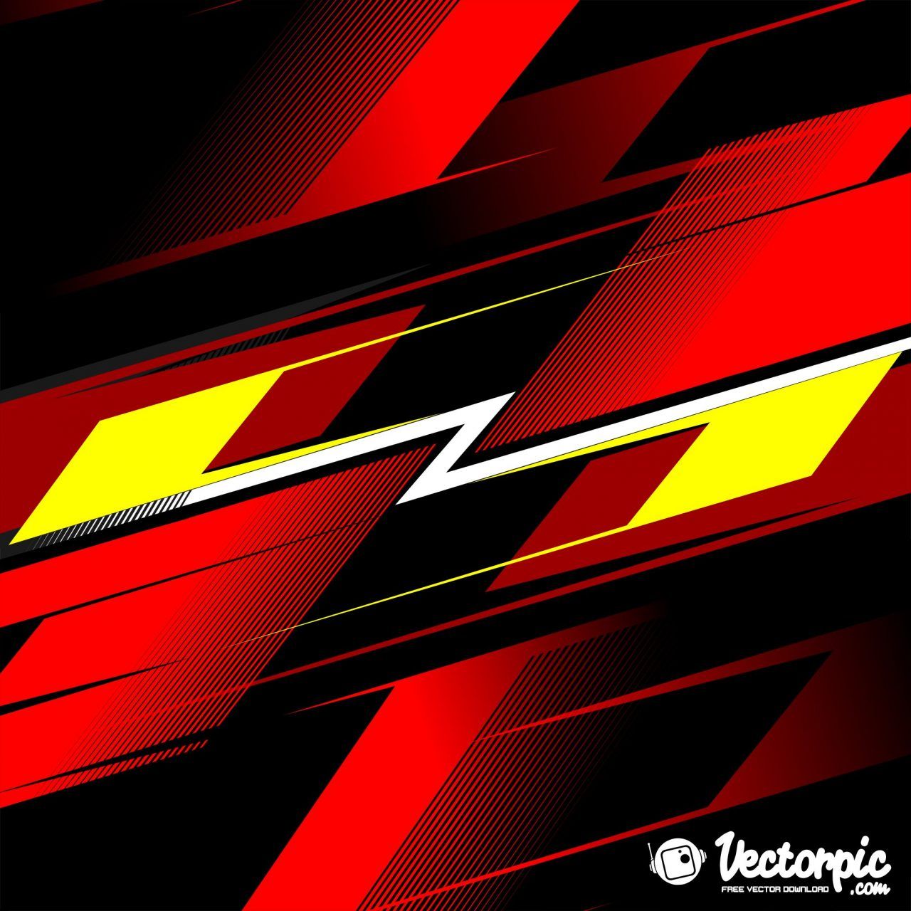 Detail Background Racing Red Nomer 18