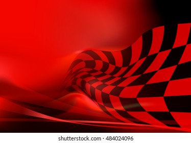 Detail Background Racing Red Nomer 3