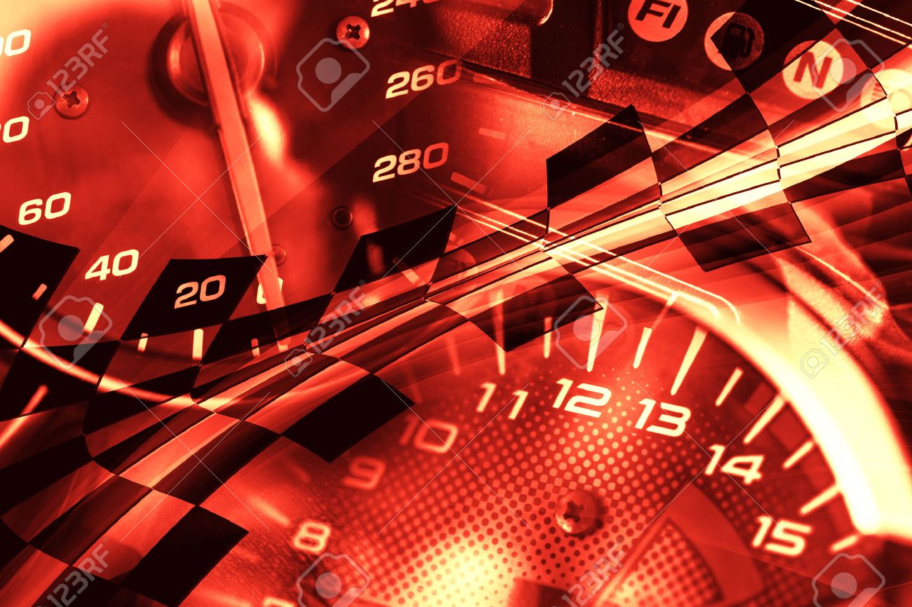 Detail Background Racing Red Nomer 21